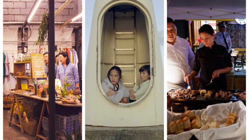 <I>Saturday Future Market. Photo: 98B Collaboratory / FB, Malaysian film Aqema. Photo: Tingin ASEAN Film Fest / FB, Negros Trade Fair / FB </I>