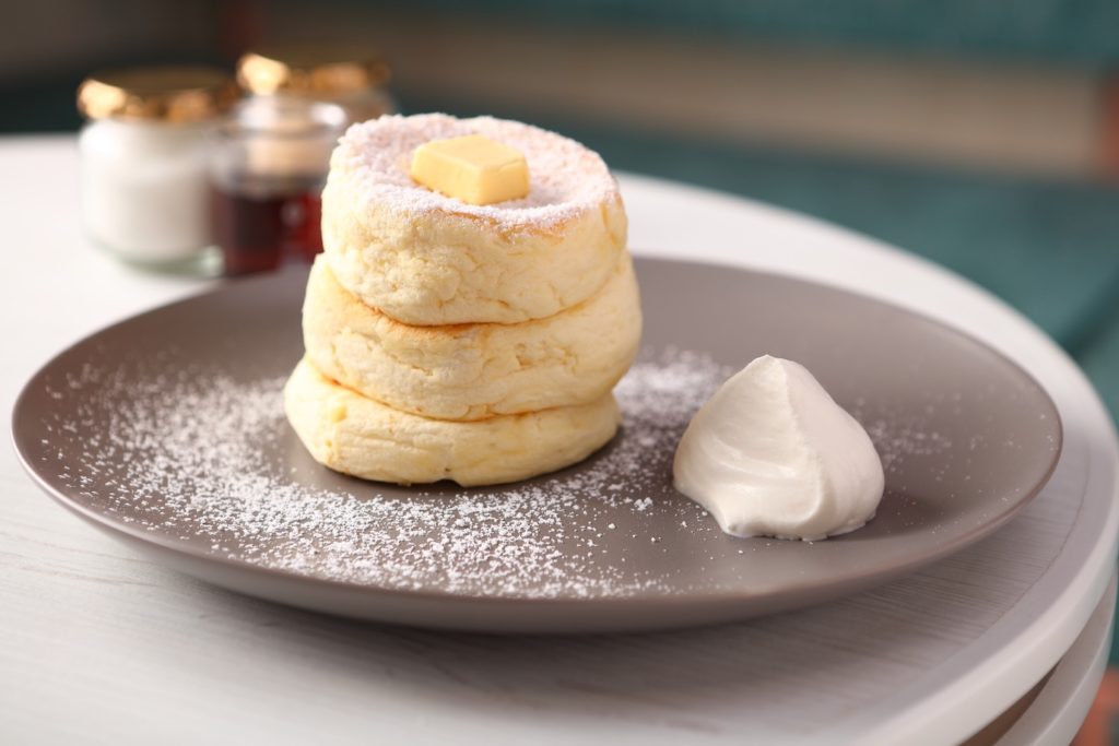 Micasadeco & Café’s ricotta cheese pancake. Photo via Voltage PR.