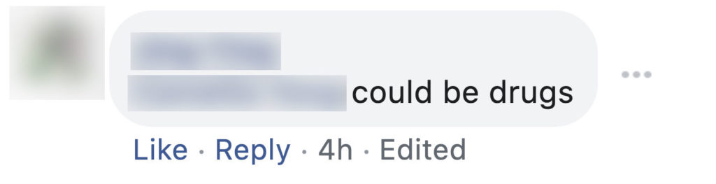 Comment on Muhammad Alamin's Facebook page.