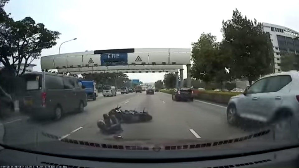 Screenshot of video from SG Road Vigilante.