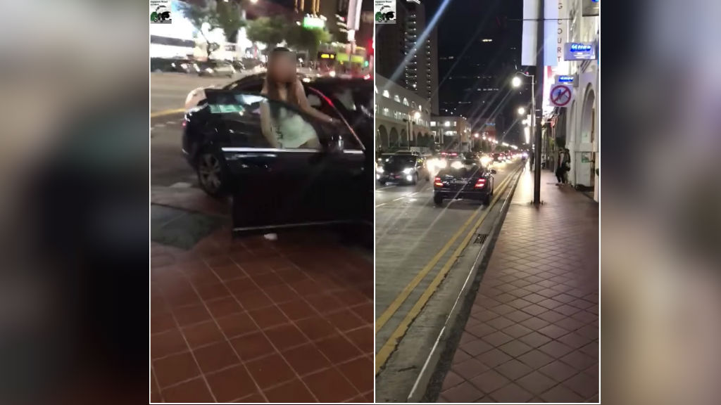 Woman arrested after driving Mercedes-Benz wrong way down Chinatown ...