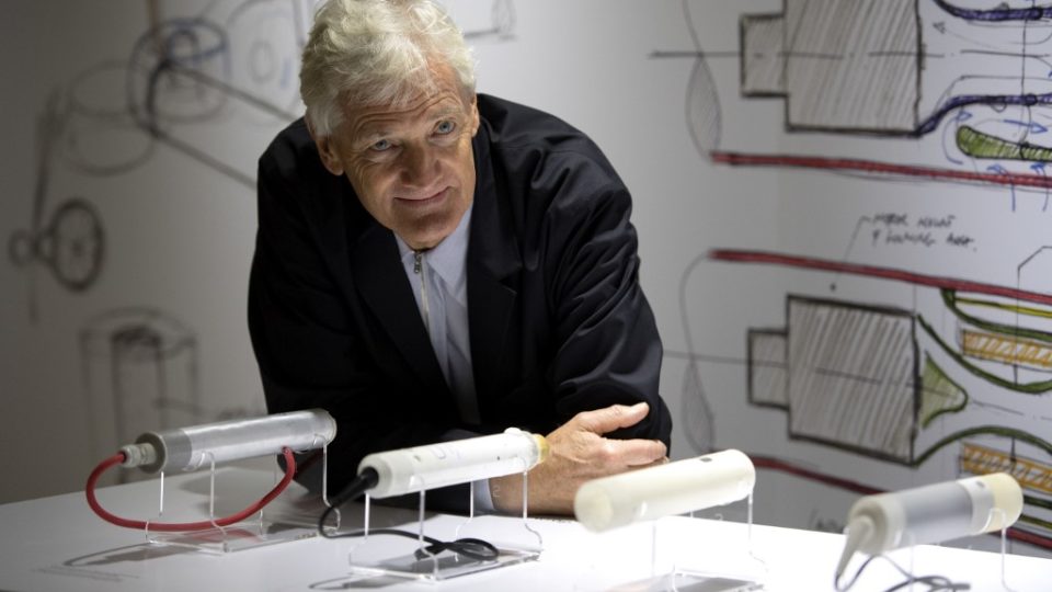 File photo of British industrial design engineer and founder of the Dyson company, James Dyson, taken on October 11, 2018. Photo: Christophe ARCHAMBAULT/AFP