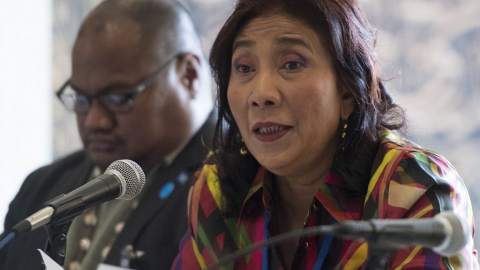 Indonesia’s Marine Affairs and Fisheries Minister Susi Pudjiastuti has officially declared Benoa Bay as a maritime conservation site. Photo: Don Emmert / AFP 