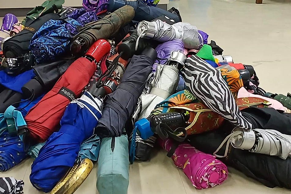 Just Plane Frustrating Restriction on folding umbrellas eased, now