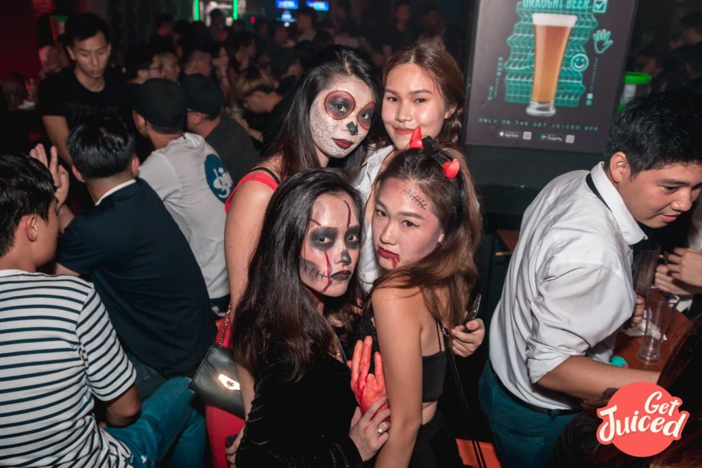 Party-goers at Get Juiced. Image: Get Juiced