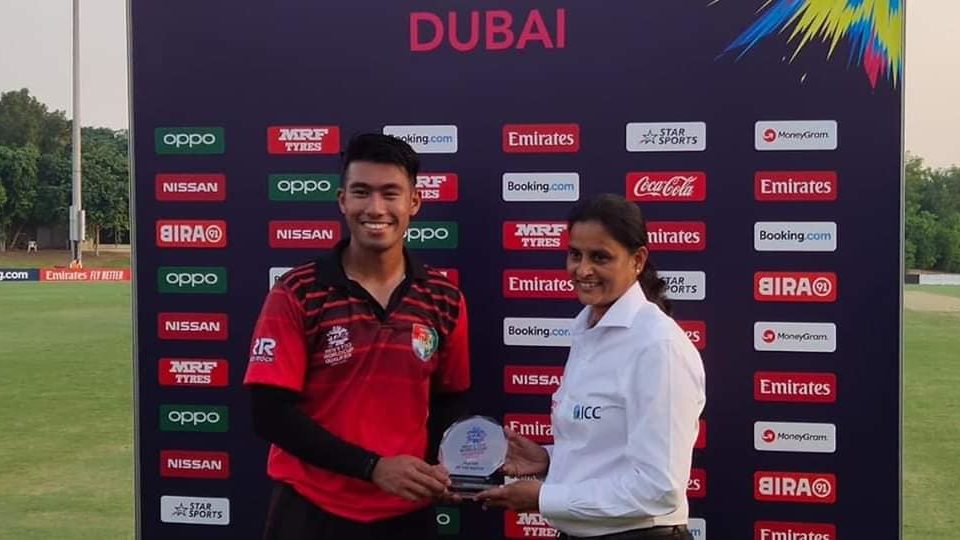 Singapore cricket player Navin Param. Image: Wec Sports/Facebook