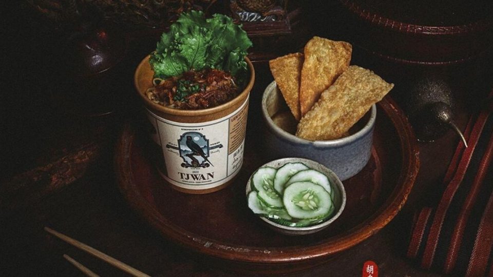 Mie Tjwan, a mie ayam restaurant in Cipete area, was opened as a tribute to the grandmother of one of the founders, who took care of him and taught him how to cook during his childhood. Photo: Instagram/@mietjwan