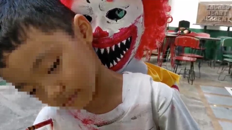 JC Kong with his Mcdonald’s-inspired costume. Photo: Jaypee Kong