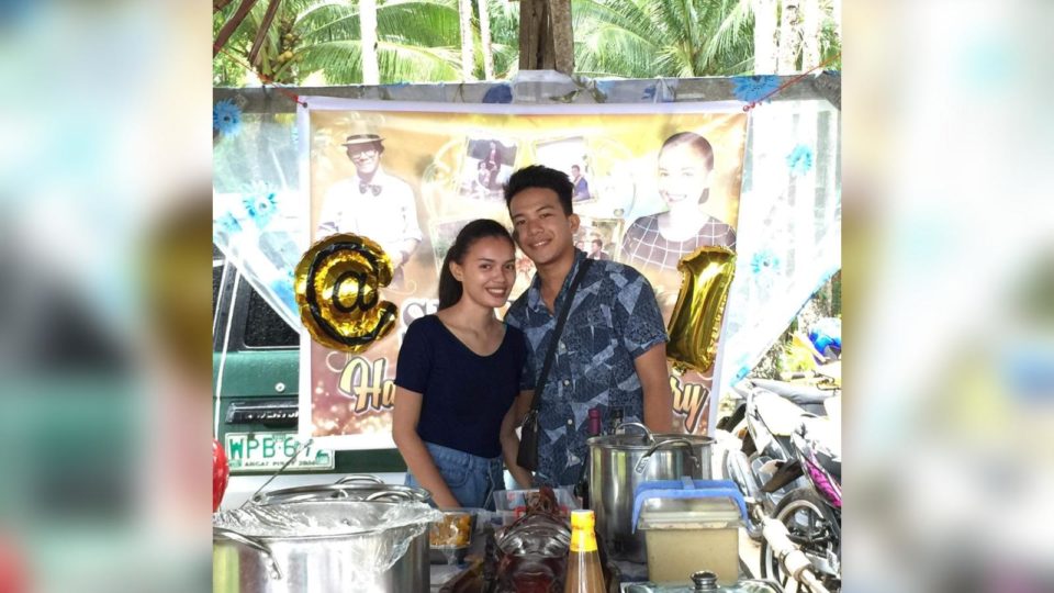 Shaina Mae Quizada and Prince Gabriel Pedrosa. <i>Photo: Quizada/FB</i> 