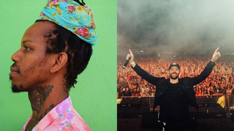 Left: Floyd Lavine. Right: Dom Dolla. Photos: Facebook 