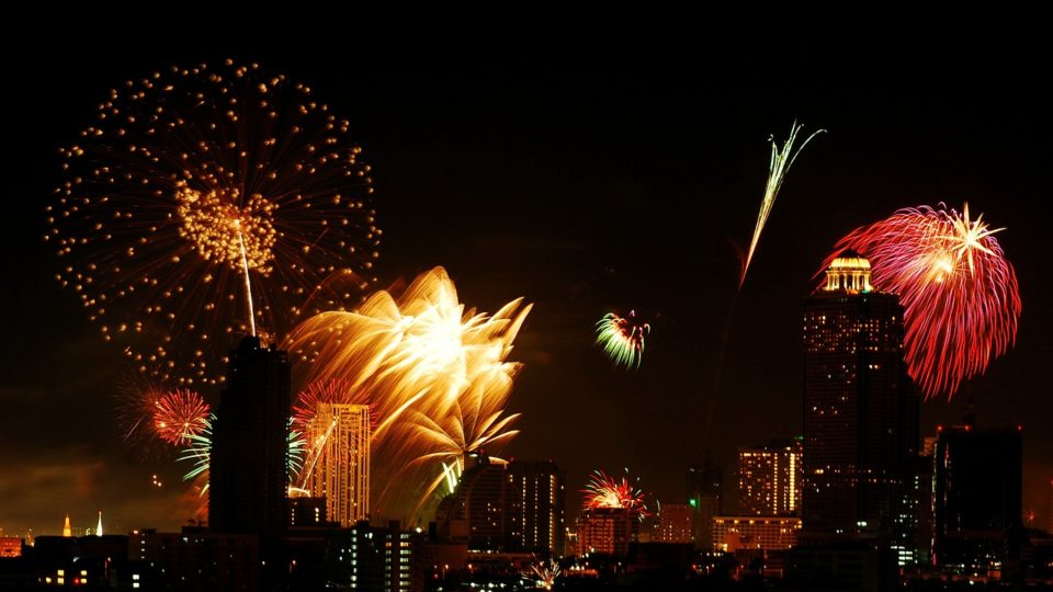 Bangkok alit in joy. Photo: Songchai Premprasopchok