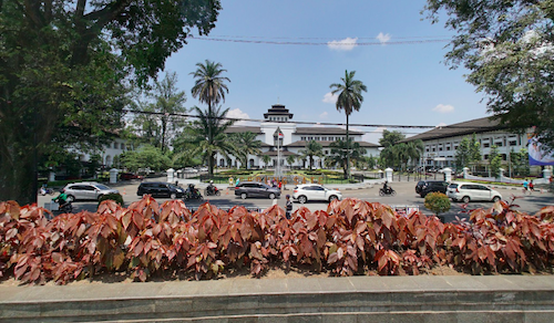 Gedung Sate, a cultural landmark in the West Java capital of Bandung. Photo: Google Maps