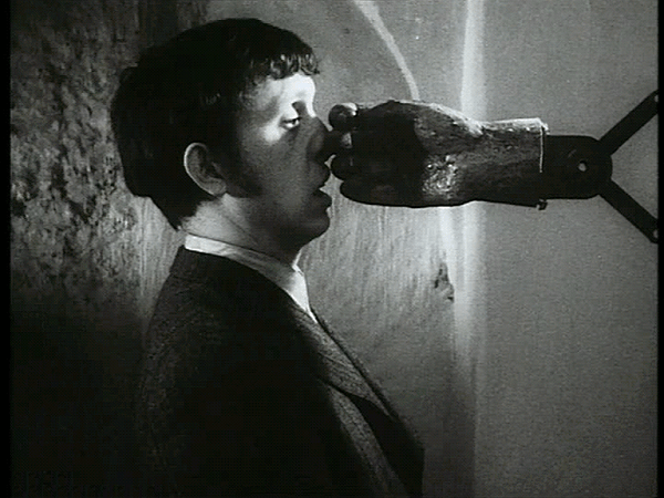 A scene from ‘The Flat’ by Jan Svankmajer.