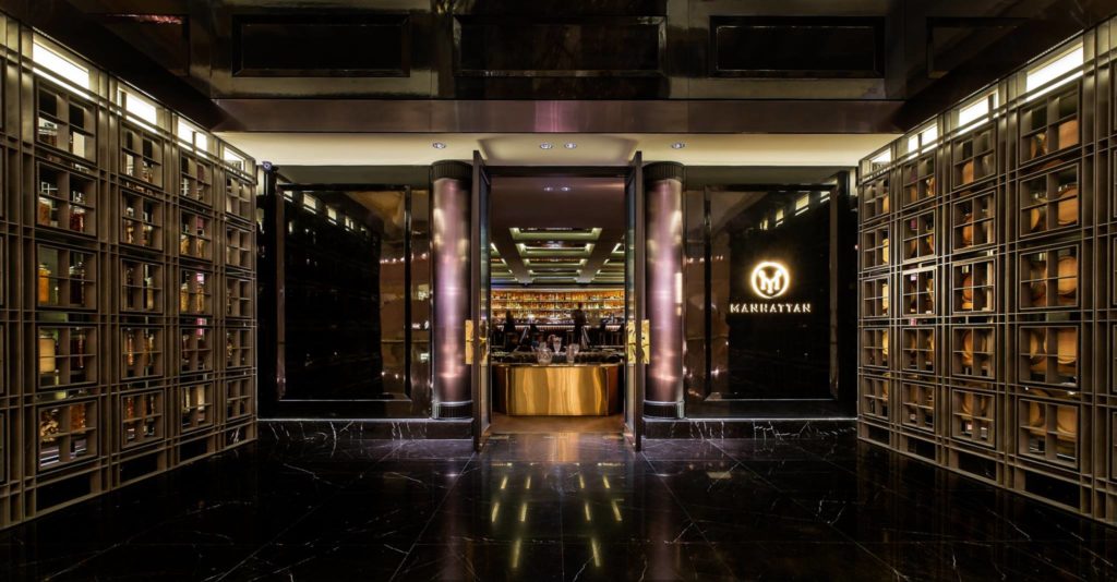 The entrance of Manhattan at Regent Singapore. Manhattan Bar/Facebook