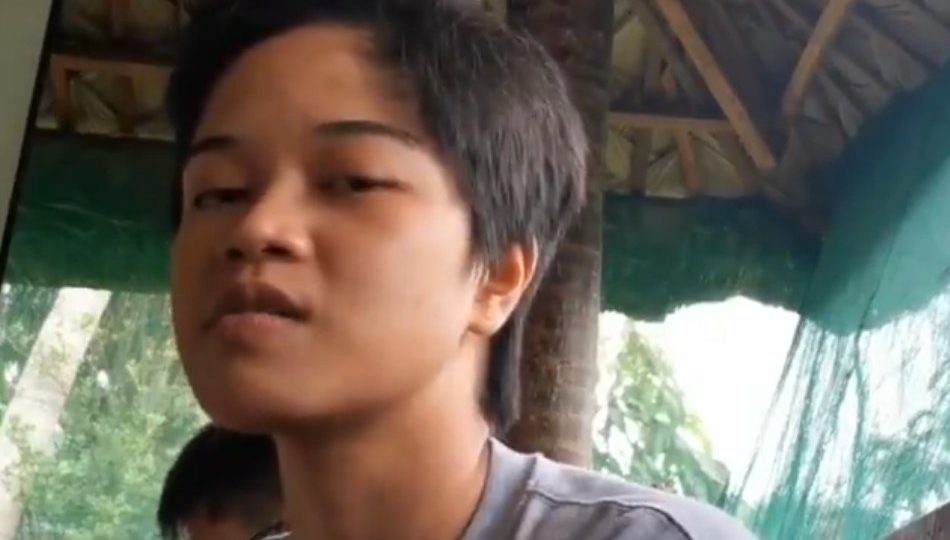 Activist Alexandrea Pacalda. <i>Photo: ABS-CBN News</i>