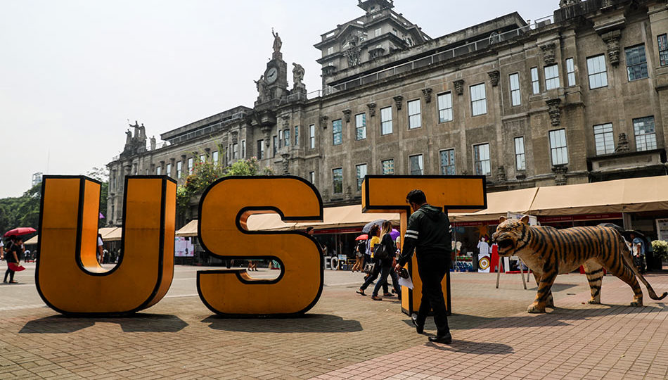 University of Santo Tomas. <i>Photo: Jonathan Cellona/ABS-CBN News</i>