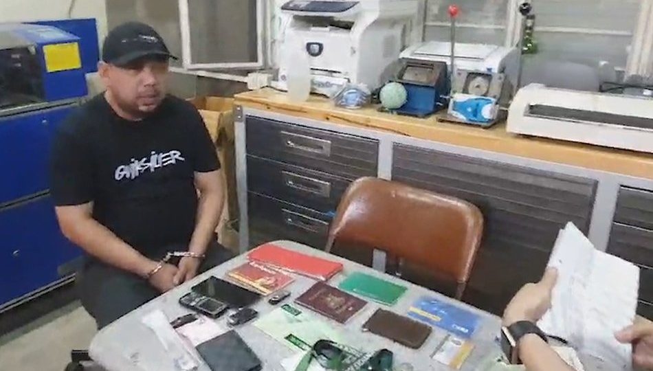 The suspect Marlo Moron. <i>Photo: ABS-CBN News</i>