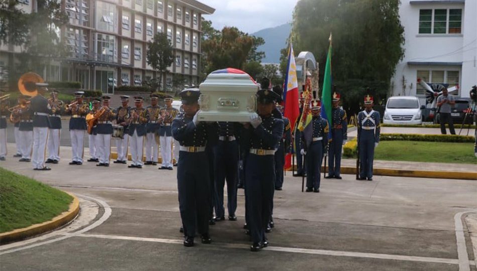 The Philippine Military Academy honored the late cadet Mario Telan Jr., who died of drowning in his swimming class. <i>Photo: PMA</i> 
