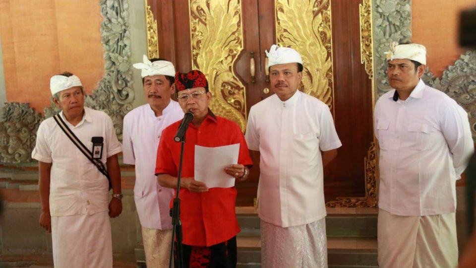 It looks like the provincial government in Bali is still on track with its vision of a clean future for the island. Photo: Bali Provincial Government / Facebook