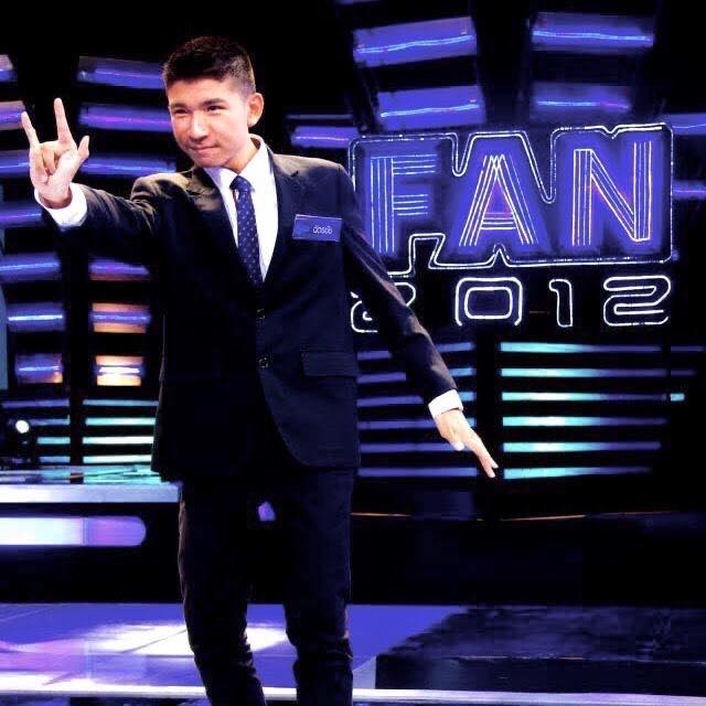 Jerry in 2012 on ‘Fan Pan Tae,’ a TV game show putting otaku against each other.