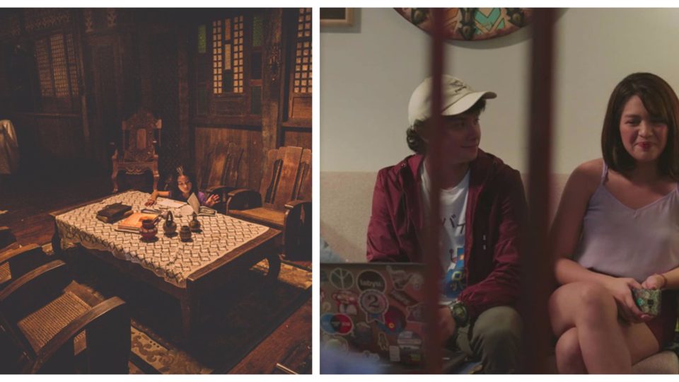 Scenes from Eve Baswel’s Tia Madre <i>Photo: Tia Madre/ FB</I> and Denise O’Hara’s Tayo Muna Habang Hindi Pa Tayo <i>Photo: Tayo Muna Habang Hindi Pa Tayo/FB</i>