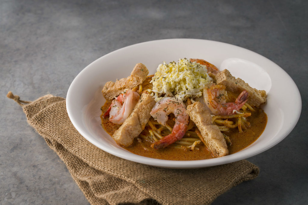 Dry Laksa Pasta. Photo: Harry’s