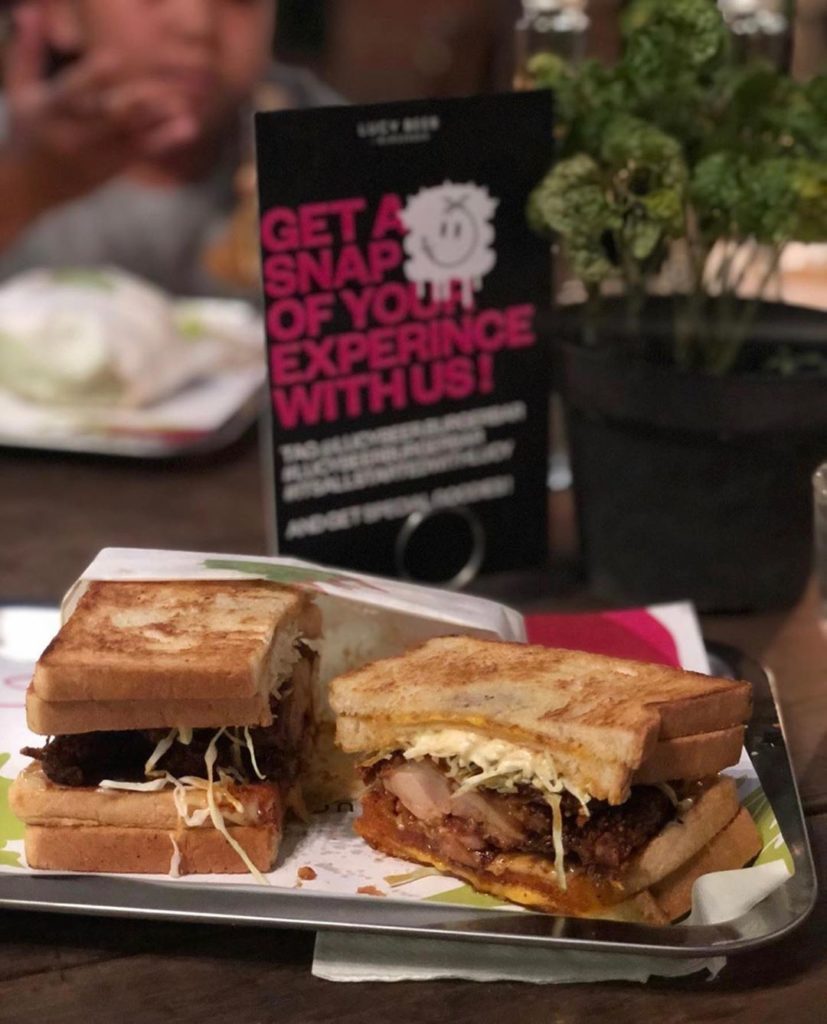Lucy Beer & Burger Bar's Cock Sparrer. Photo: Instagram/@lucybeer.burgerbar