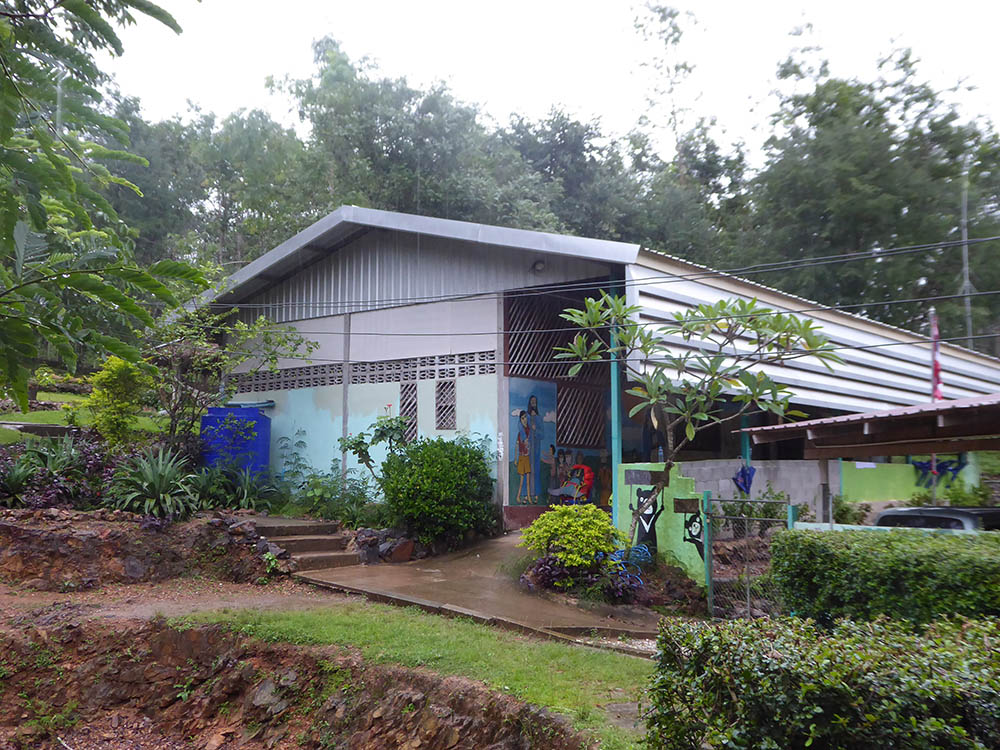 The Bamboo School's clinic provides essential healthcare to the local community. Photo: Ewen Mcleish 