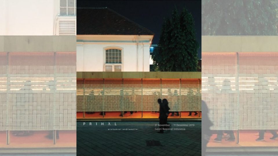 To mark the two-decade journey of andramatin studio — founded and headed by Andra Matin, one of Indonesia’s most renowned architects — the firm collaborates with Galeri Nasional Indonesia for an exhibition titled ‘Prihal’. Photo: Instagram/@prihal_andramatin