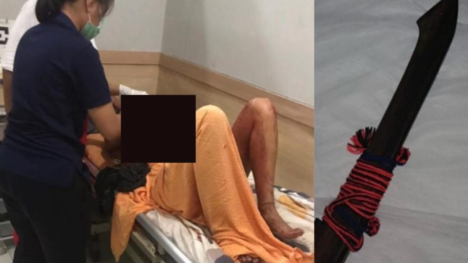 Screengrabs from a Facebook post by an account claiming to be a friend of the victim. 