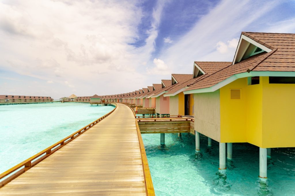 Those waters tho. Photo: The Standard Huruvalhi Maldives