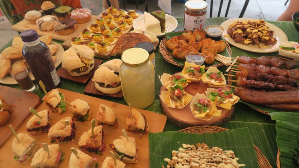 Cross-section of what to expect this weekend, from the Oct. 20 media preview of VegFest 2019 <I> Photo: Khyne Palumar/ Coconuts Manila </I>