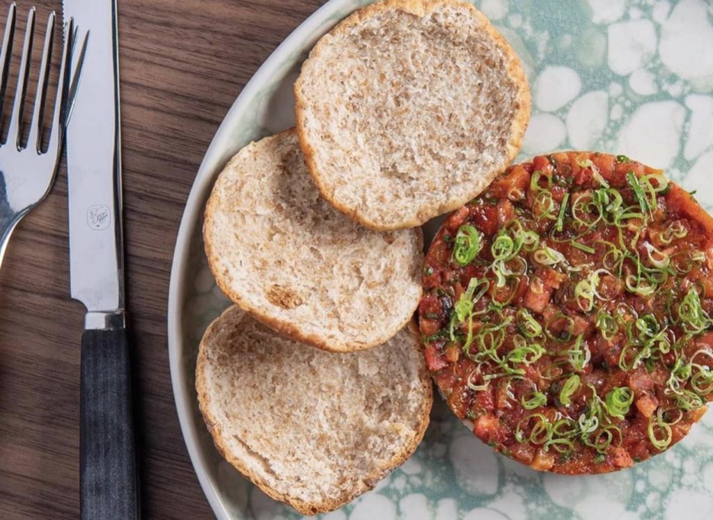Asaya's sun-dried tomato tartare. Photo via Instagram.