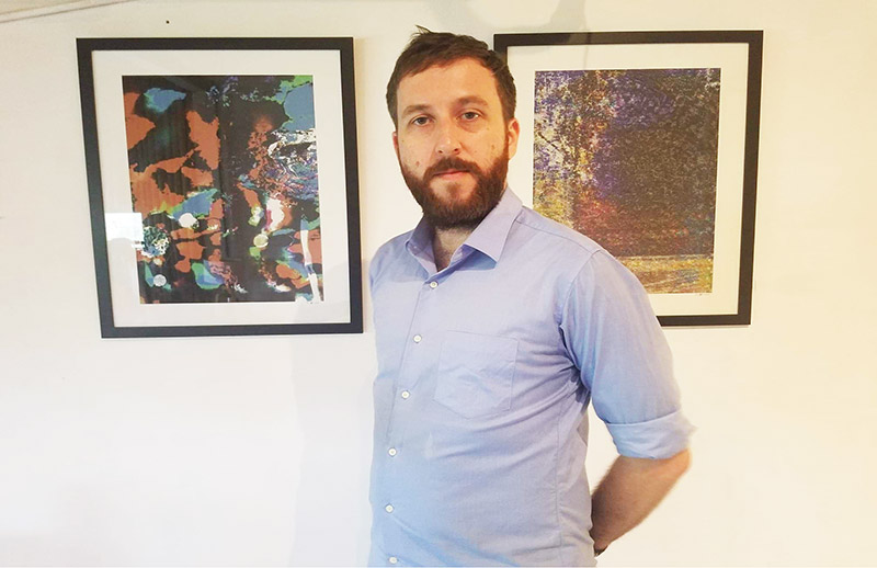 British artist Dan Burman. Photo: Abigail Smith / Courtesy  