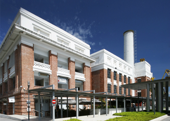 The exterior of St. James Power Station. Photo: Mapletree Investments