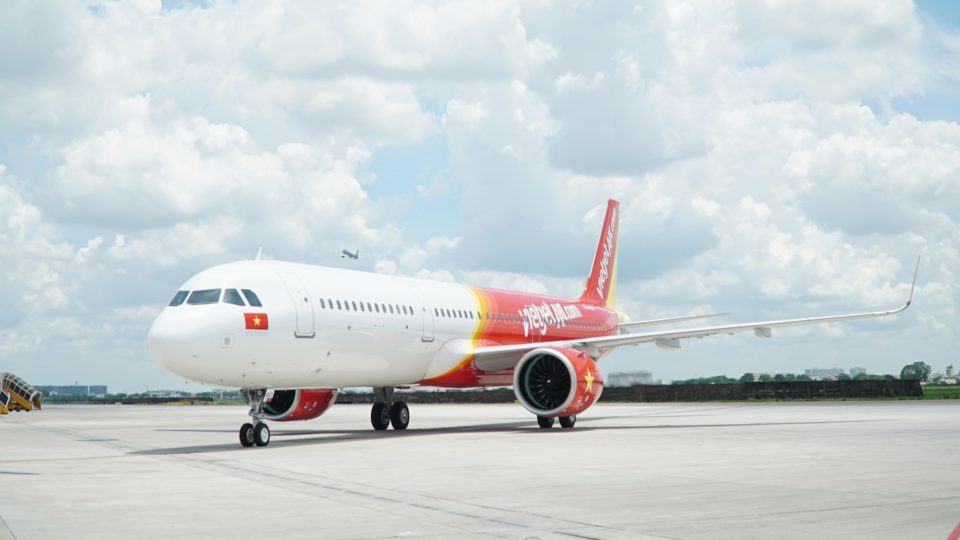 File photo of a Vietjet plane. Photo: Facebook 