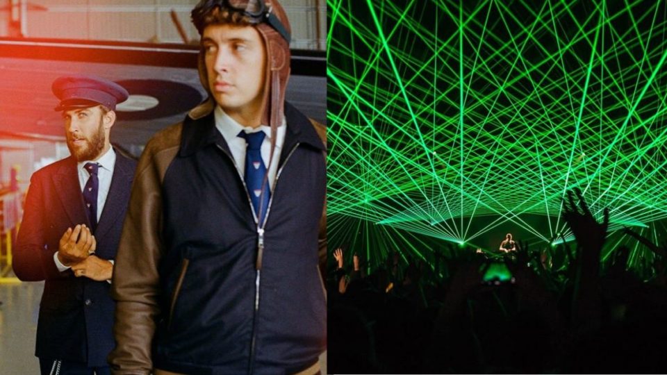 Left, Flight Facilities. Right, MaRLo in concert. Photos: Facebook