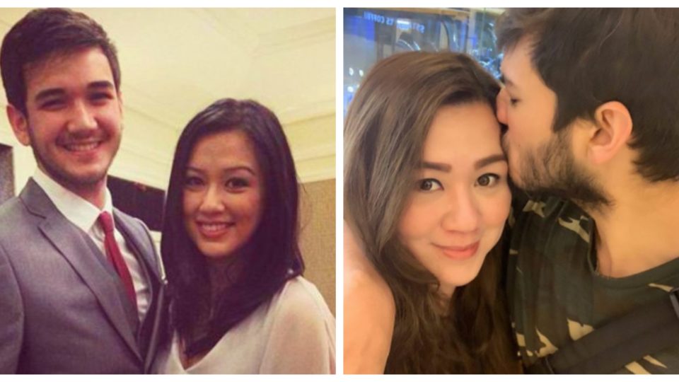 Matt and Katrina Evans. Photos: Matt’s IG