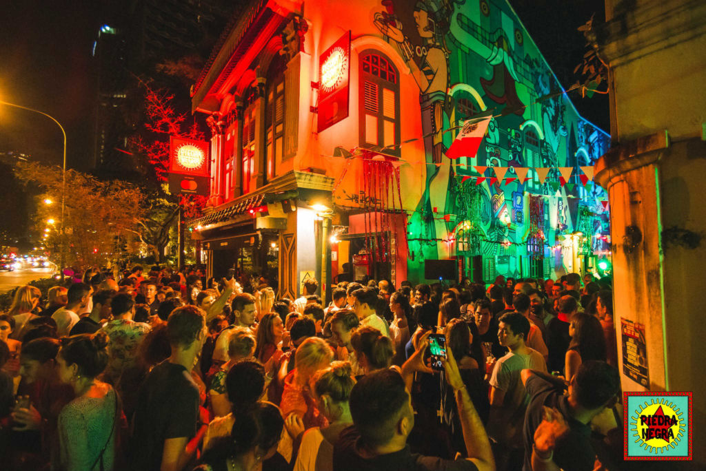 Haji Lane NYE party. Photo: Piedra Negra