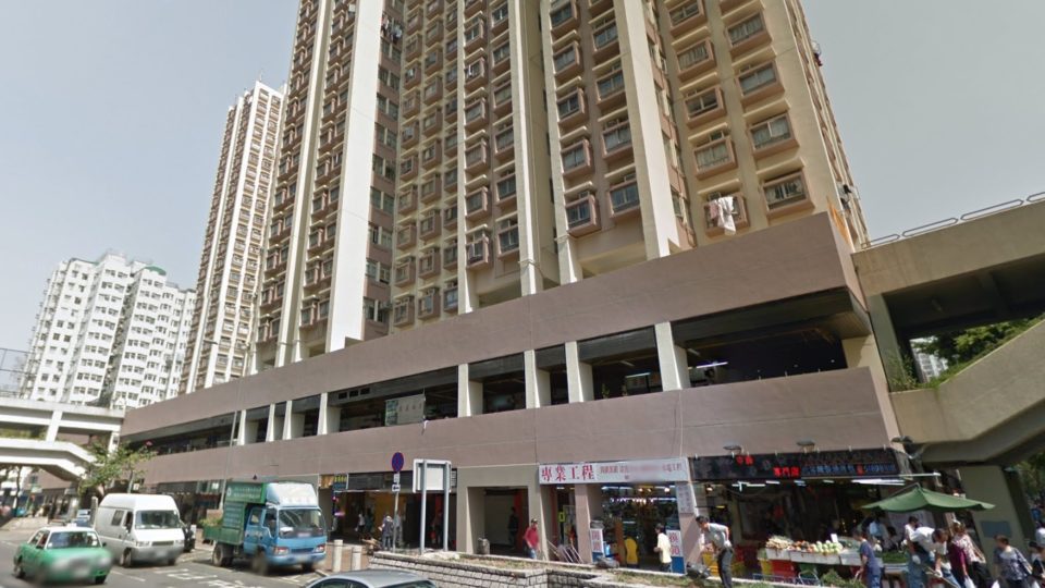 The Jade Plaza apartment block, where police allegedly found a semiautomatic rifle belonging to a teenage resident. Photo via Google News.
