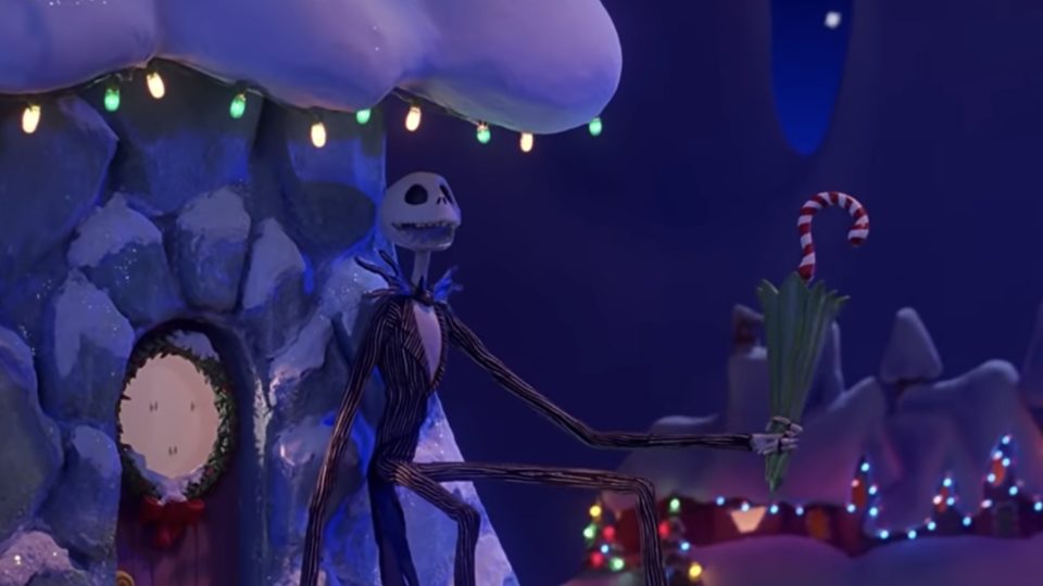 Watch Jack Skellington’s festive misadventures at a outdoor screening of Nightmare Before Christmas this weekend. Screengrab via YouTube.