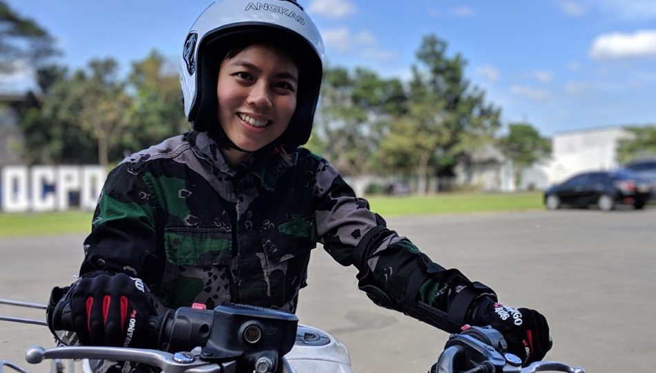 Angkas Chief Executive Officer Angela Tham <i>Photo: ABS-CBN News</i>