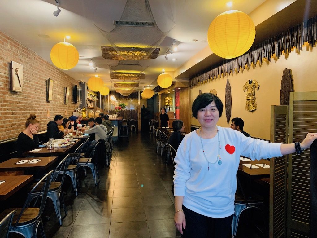 Camie Lai greets customers as they arrive at Rasa, named after her hometown. Photo: Juliette Yu-Ming Lizeray.