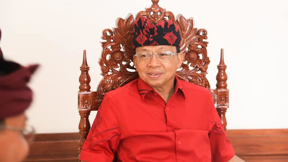 Bali Governor I Wayan Koster. Photo: Bali Provincial Government / Facebook 