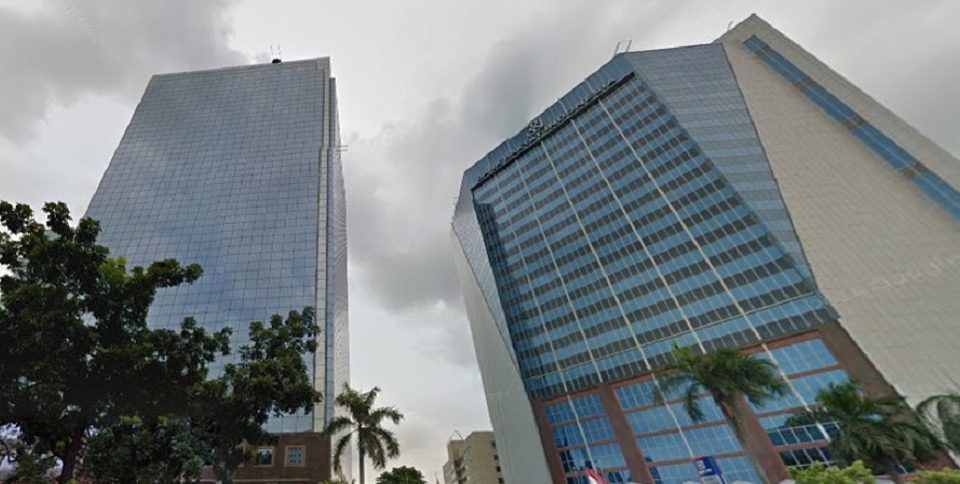 The BRI office towers in Central Jakarta. Photo: ir-bri.com