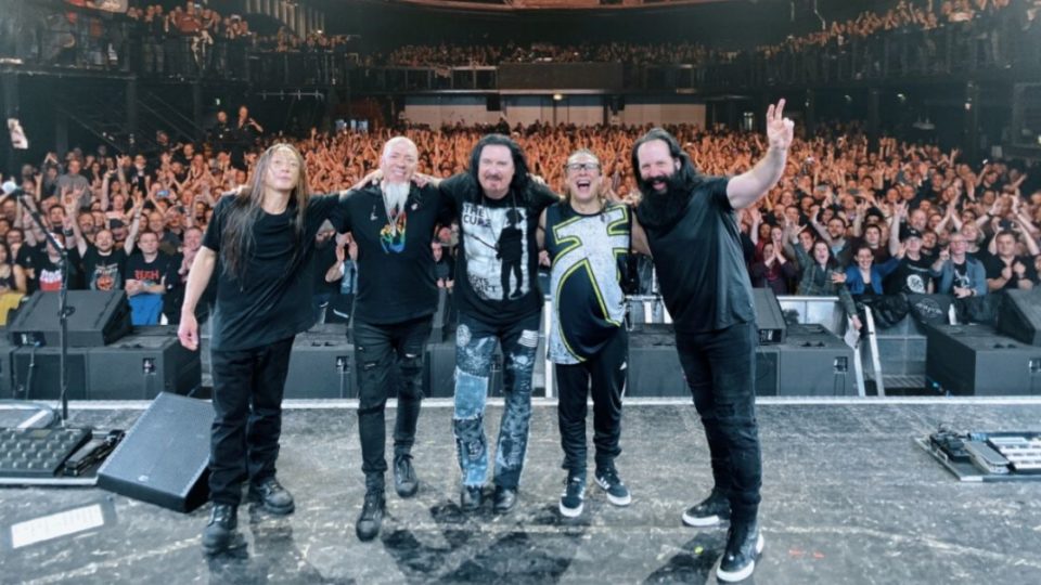 American progressive metal band Dream Theater after their show in Oberhausen, Germany in early January. Photo: Instagram/@dreamtheaterofficial