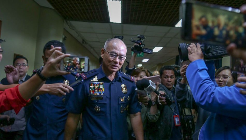 Former PNP chief Oscar Albayalde. <i>Photo: Jonathan Cellona/ABS-CBN News</i>