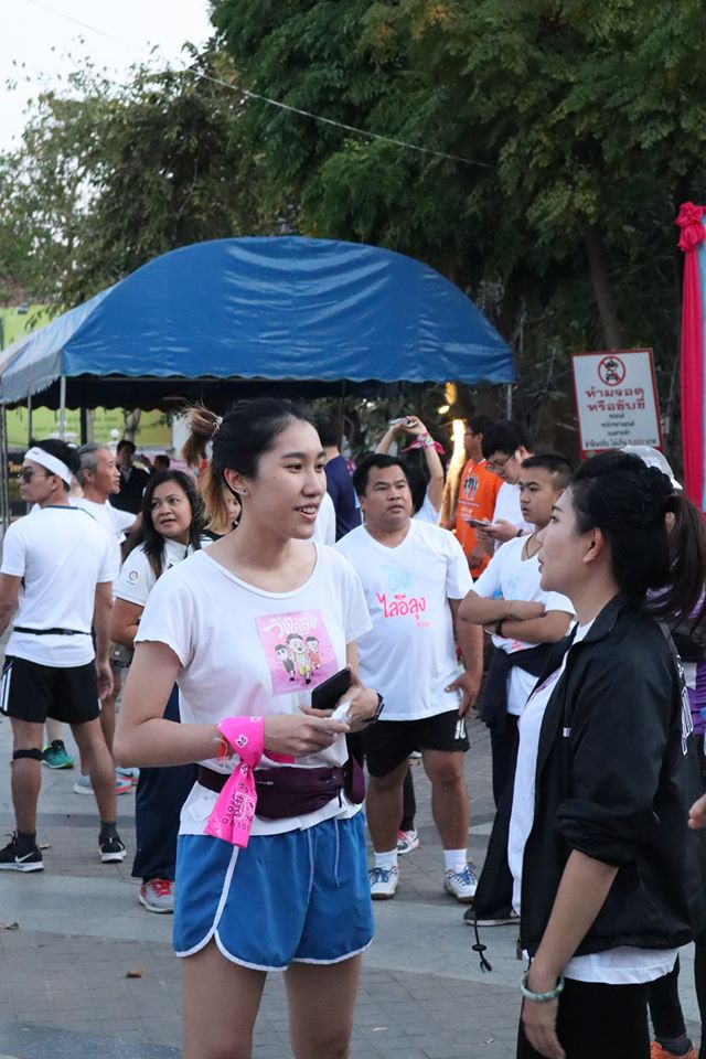 Kansapat ‘Mook’ Asawarujanon at Run Against Dictatorship in Chiang Mai. Photo: Pordee Kum / Courtesy