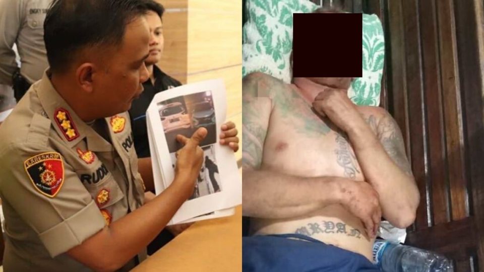 Photos: Left, Polresta Denpasar. Right, Istimewa via Kumparan. 