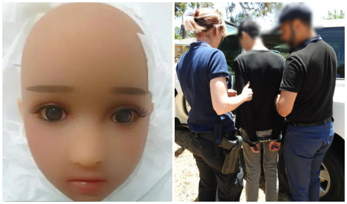 Australia charges Singaporean student with importing 'child-like' sex doll 
